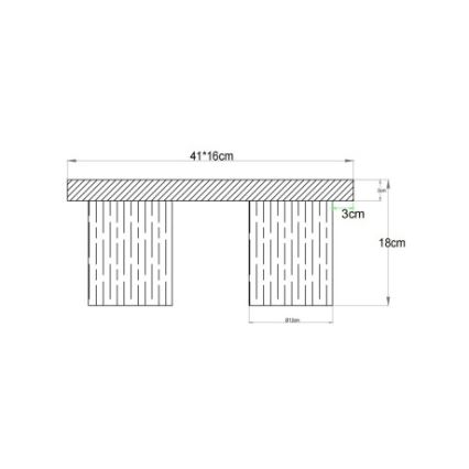 Globo - Φωτιστικό οροφής 2xE27/40W/230V