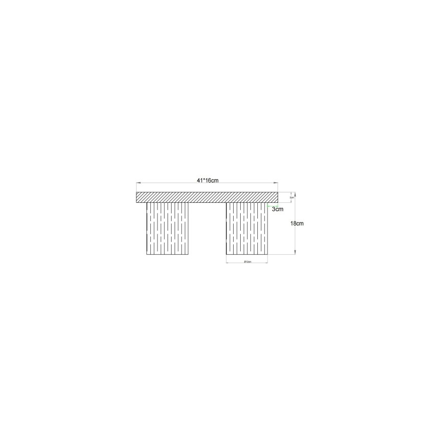 Globo - Φωτιστικό οροφής 2xE27/40W/230V