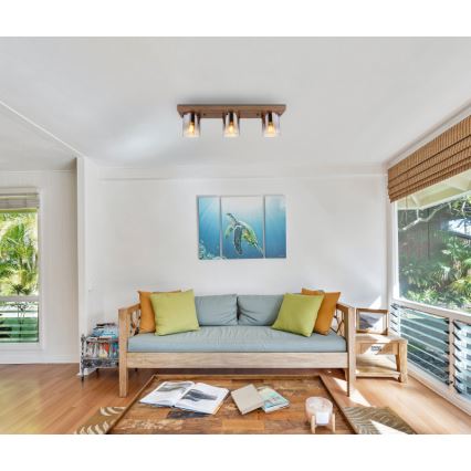 Globo - Φωτιστικό οροφής 3xE27/40W/230V