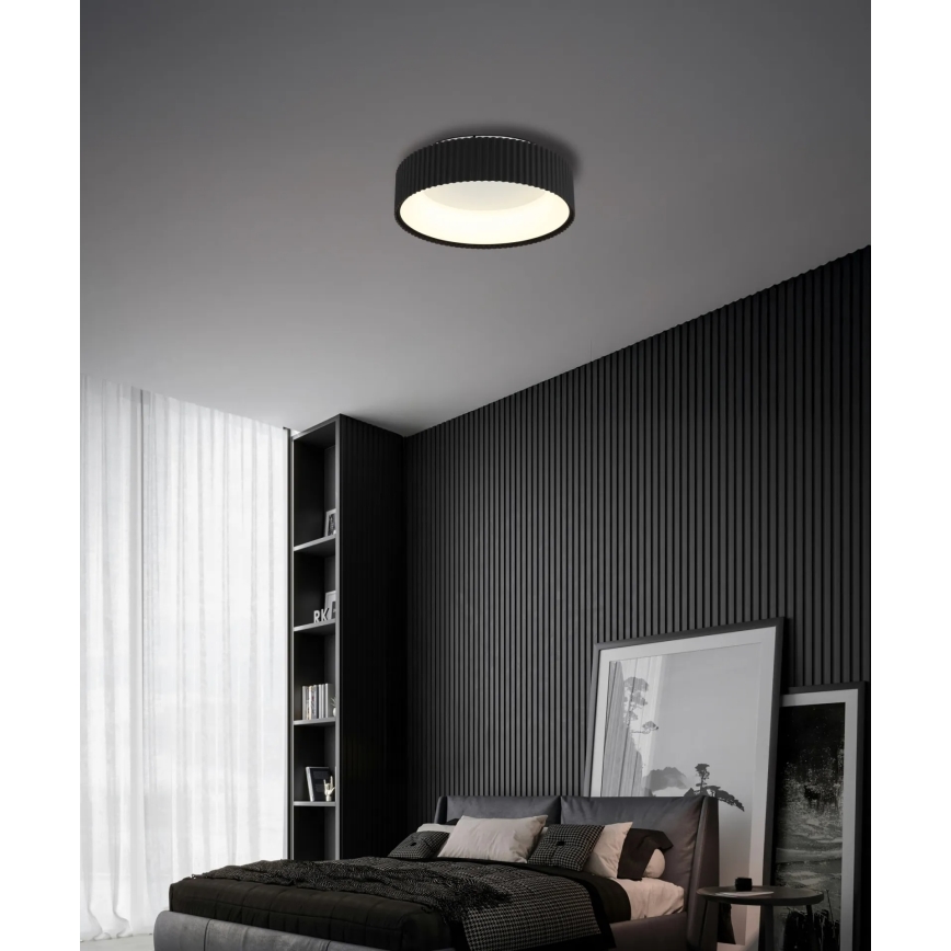 Globo - LED Φωτιστικό οροφής LED/45W/230V 2700/4000/6000K διάμ. 46 cm μαύρο