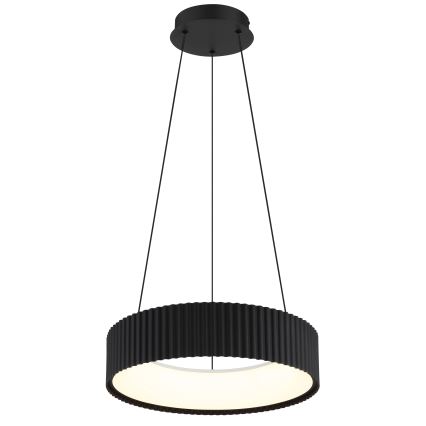 Globo - LED κρεμαστό φωτιστικό με καλώδιο LED/45W/230V 2700/4000/6000K διάμ. 46 cm μαύρο