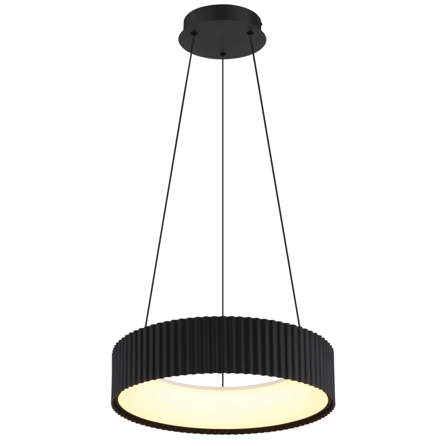Globo - LED κρεμαστό φωτιστικό με καλώδιο LED/45W/230V 2700/4000/6000K διάμ. 46 cm μαύρο
