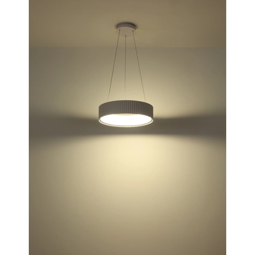 Globo - Κρεμαστό φωτιστικό LED με καλώδιο LED/45W/230V 2700/4000/6000K Ø 46 cm λευκό