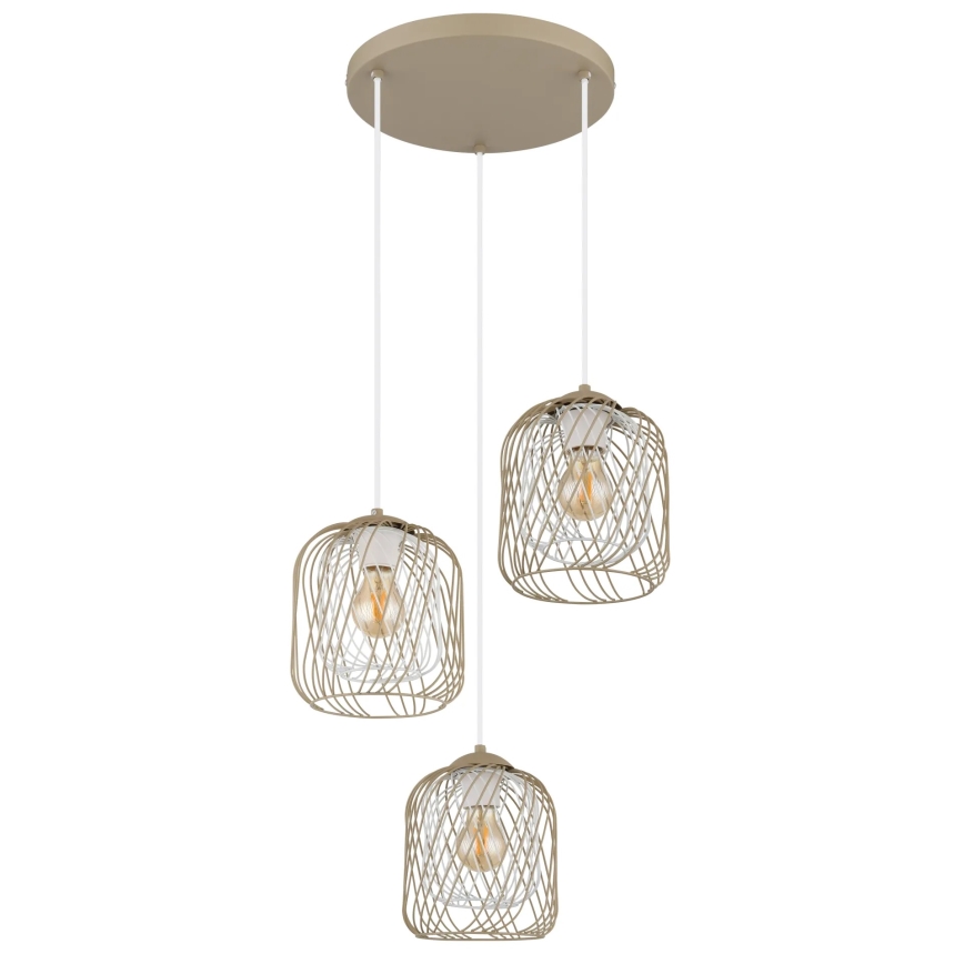 Globo - Κρεμαστό φωτιστικό σε καλώδιο 3xE27/40W/230V