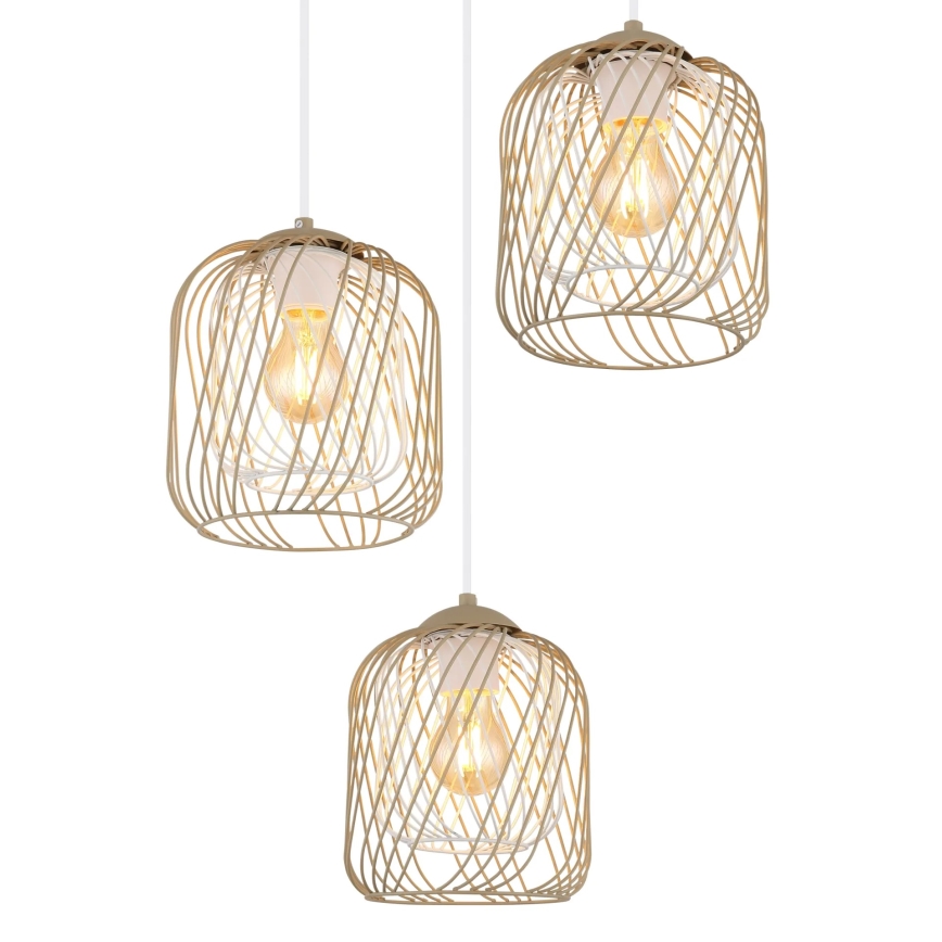 Globo - Κρεμαστό φωτιστικό σε καλώδιο 3xE27/40W/230V