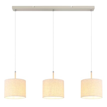 Globo - Κρεμαστό φωτιστικό με καλώδιο 3xE27/40W/230V