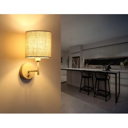 Globo - Επιτοίχιο φωτιστικό 1xE14/40W/230V