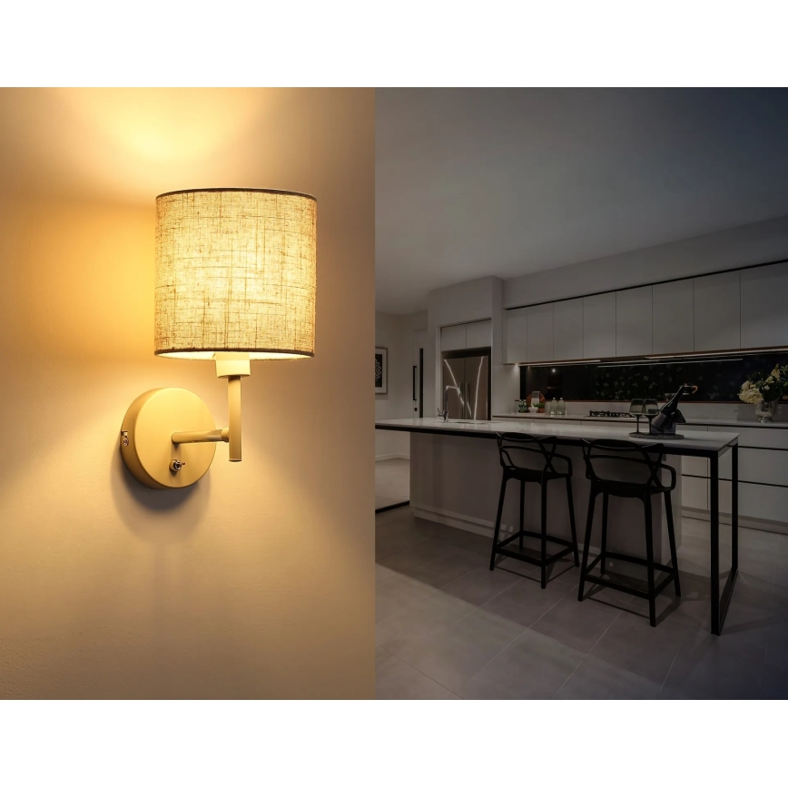 Globo - Επιτοίχιο φωτιστικό 1xE14/40W/230V