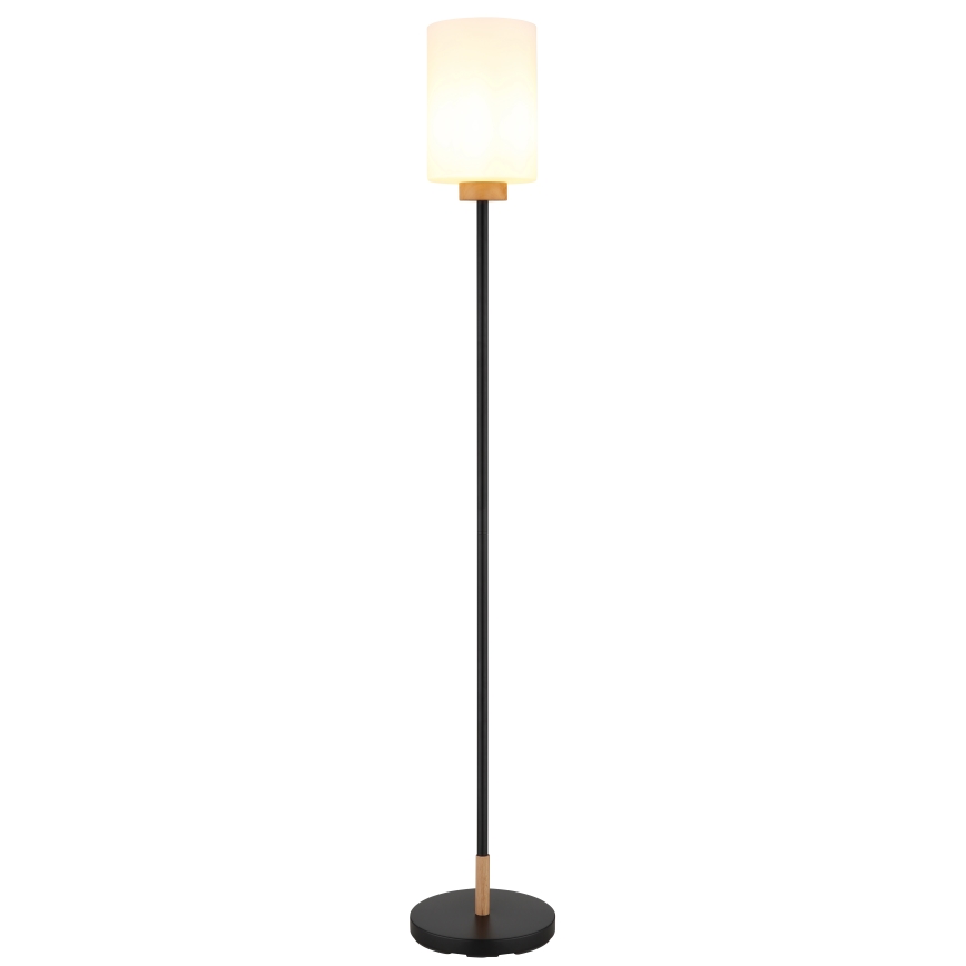 Globo - Επιδαπέδιο φωτιστικό 1xE27/60W/230V μαύρο/λευκό