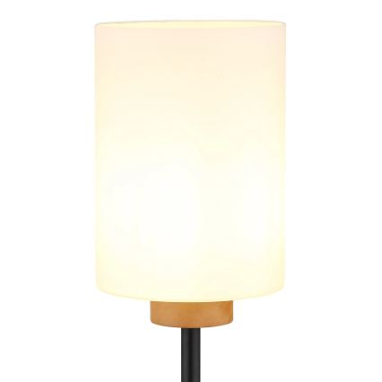 Globo - Επιδαπέδιο φωτιστικό 1xE27/60W/230V μαύρο/λευκό