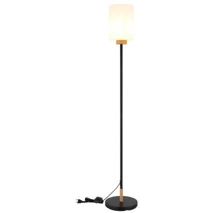 Globo - Επιδαπέδιο φωτιστικό 1xE27/60W/230V μαύρο/λευκό