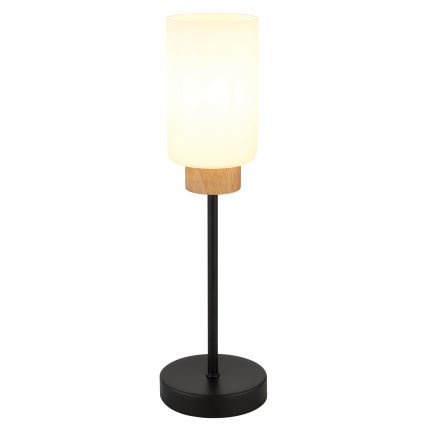 Globo - Επιτραπέζιο φωτιστικό 1xE27/60W/230V μαύρο/λευκό