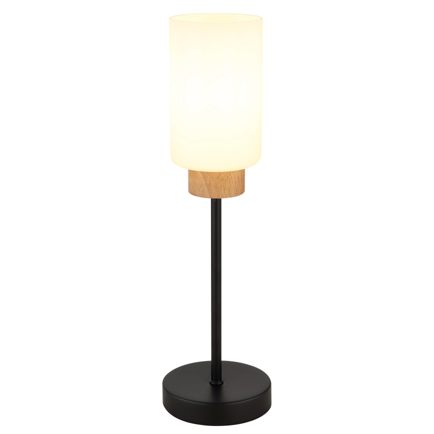 Globo - Επιτραπέζιο φωτιστικό 1xE27/60W/230V μαύρο/λευκό