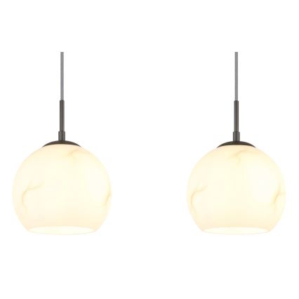 Globo - Κρεμαστό φωτιστικό με καλώδιο 3xE27/60W/230V