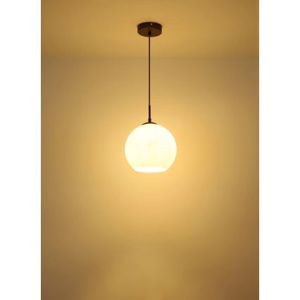 Globo - Κρεμαστό φωτιστικό με καλώδιο 1xE27/60W/230V Ø 25 εκ.