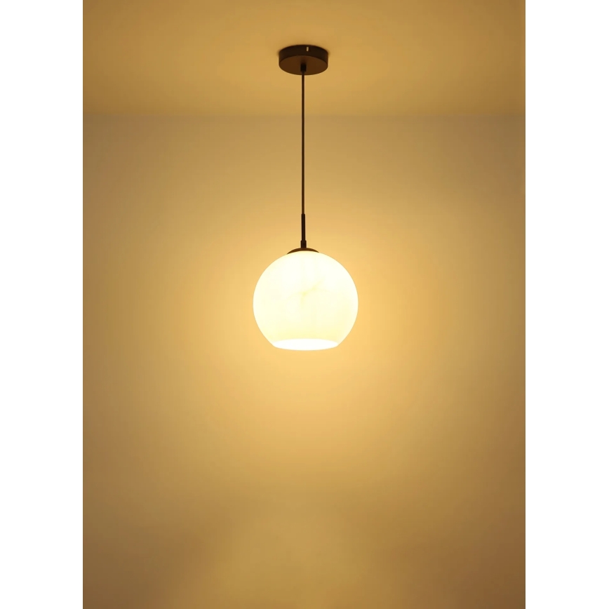 Globo - Κρεμαστό φωτιστικό με καλώδιο 1xE27/60W/230V Ø 25 εκ.