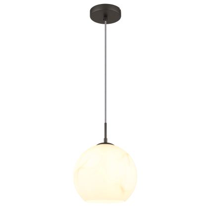 Globo - Κρεμαστό φωτιστικό με καλώδιο 1xE27/60W/230V Ø 25 εκ.