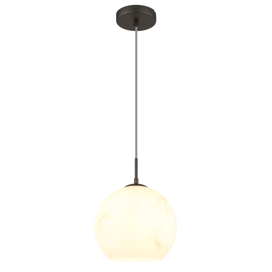 Globo - Κρεμαστό φωτιστικό με καλώδιο 1xE27/60W/230V Ø 25 εκ.