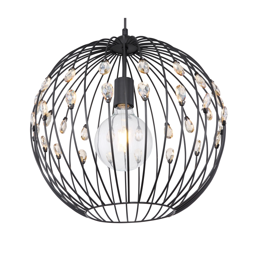 Globo - Κρεμαστό φωτιστικό με καλώδιο 1xE27/60W/230V Ø40 εκ.