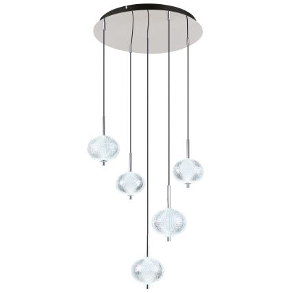 Globo -  Κρεμαστό φωτιστικό οροφής LED 5xLED/6,6W/230V 3000/4500/6500K