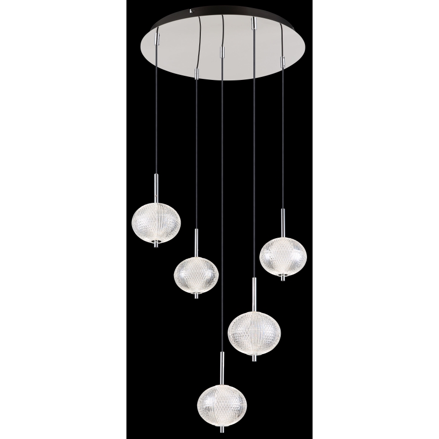 Globo -  Κρεμαστό φωτιστικό οροφής LED 5xLED/6,6W/230V 3000/4500/6500K