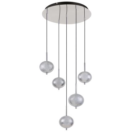 Globo -  Κρεμαστό φωτιστικό οροφής LED 5xLED/6,6W/230V 3000/4500/6500K