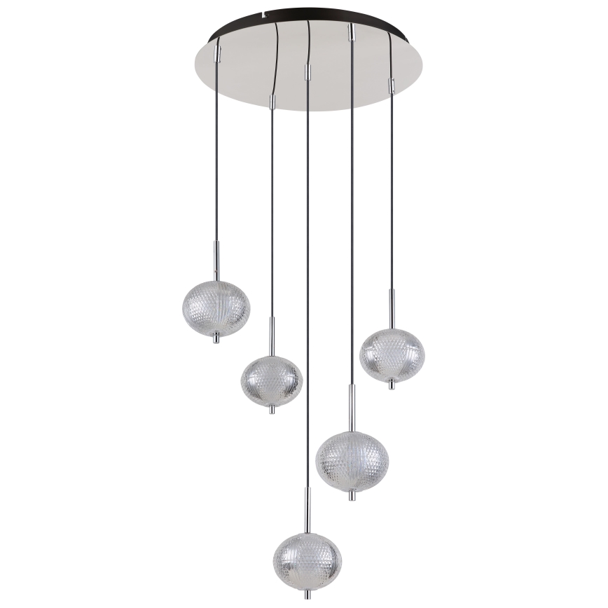 Globo -  Κρεμαστό φωτιστικό οροφής LED 5xLED/6,6W/230V 3000/4500/6500K