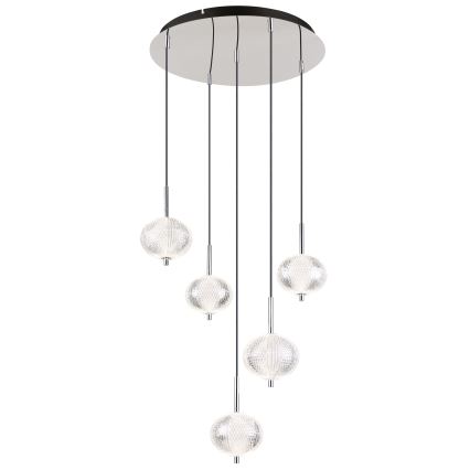 Globo -  Κρεμαστό φωτιστικό οροφής LED 5xLED/6,6W/230V 3000/4500/6500K