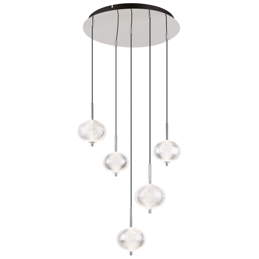 Globo -  Κρεμαστό φωτιστικό οροφής LED 5xLED/6,6W/230V 3000/4500/6500K