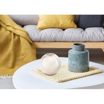 Globo - Επιτραπέζιο LED φωτιστικό με ρυθμιζόμενη ένταση και αφής LED/2W/5V 1200 mAh USB διαφανές