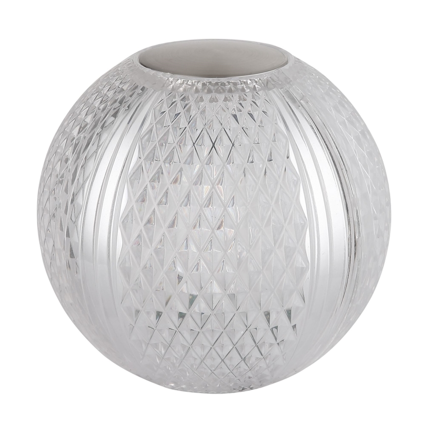 Globo - Επιτραπέζιο LED φωτιστικό με ρυθμιζόμενη ένταση και αφής LED/2W/5V 1200 mAh USB διαφανές