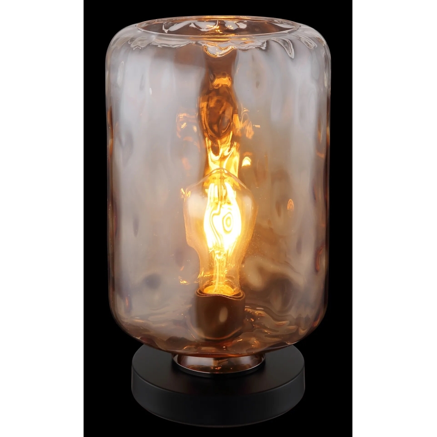 Globo - Eπιτραπέζιο φωτιστικό 1xE27/60W/230V καφέ