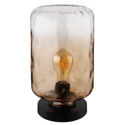 Globo - Eπιτραπέζιο φωτιστικό 1xE27/60W/230V καφέ