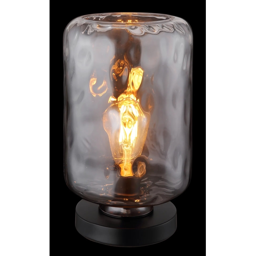 Globo - Eπιτραπέζιο φωτιστικό 1xE27/60W/230V γκρι