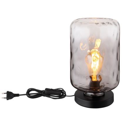 Globo - Eπιτραπέζιο φωτιστικό 1xE27/60W/230V γκρι