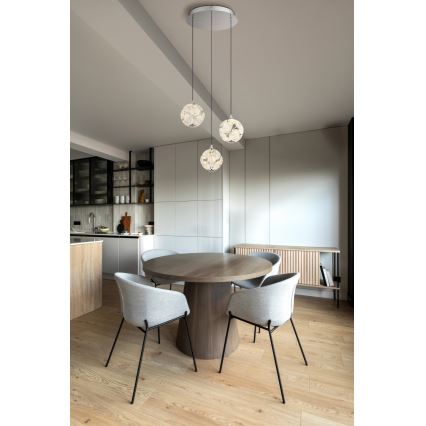 Globo - Κρεμαστό φωτιστικό LED με καλώδιο LED/24W/230V
