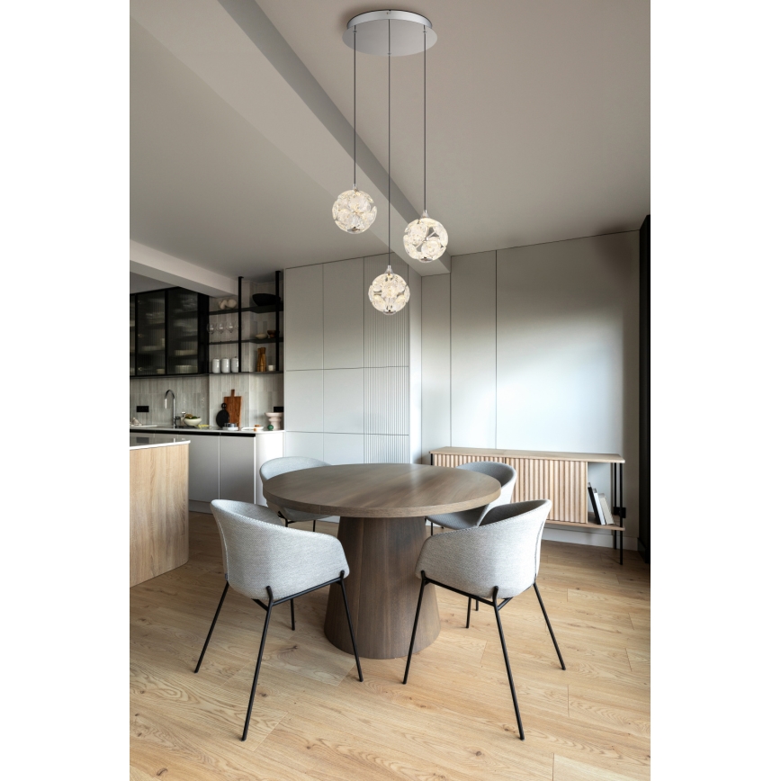 Globo - Κρεμαστό φωτιστικό LED με καλώδιο LED/24W/230V
