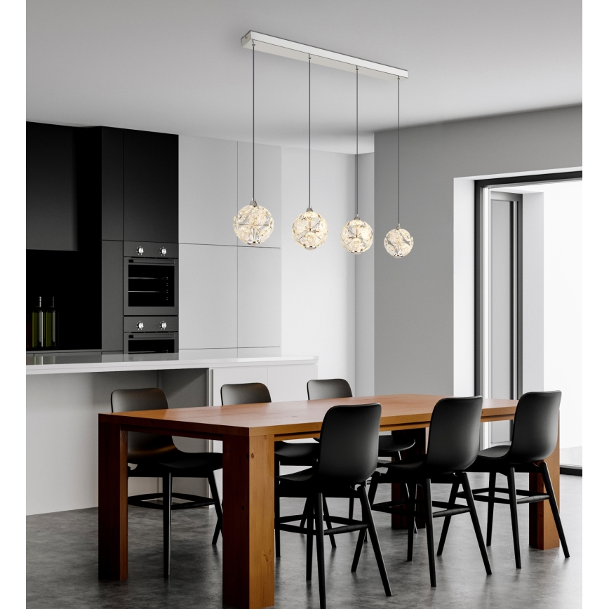 Globo - Κρεμαστό φωτιστικό LED σε καλώδιο LED/32W/230V