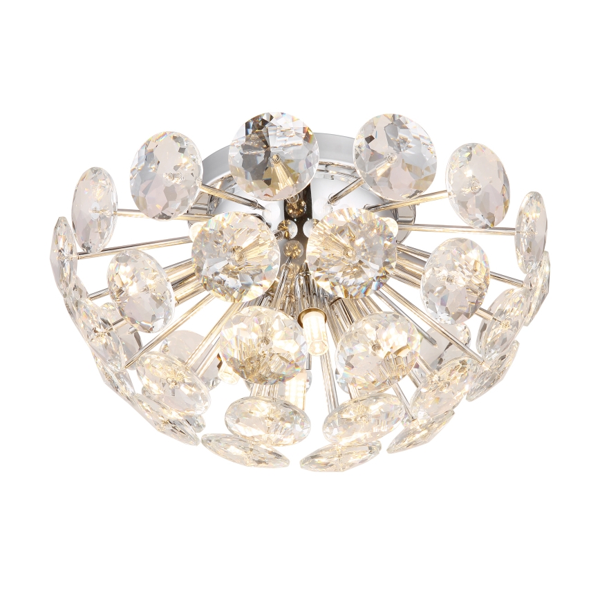 Globo - Φωτιστικό οροφής 10xG9/7W/230V γυαλιστερό χρώμιο διάμετρος 39 cm