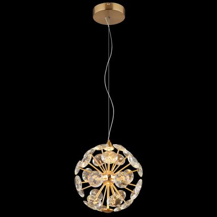 Globo - LED φωτιστικό οροφής με καλώδιο LED/12W/230V 3000K χρυσό