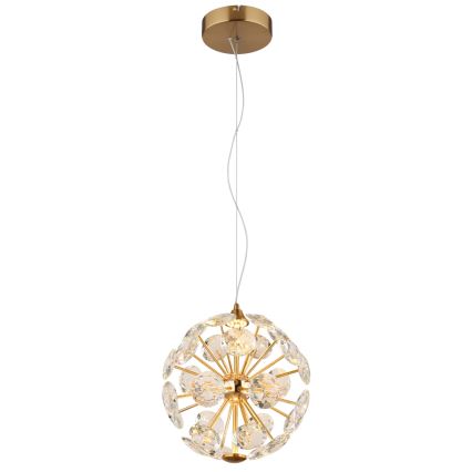 Globo - LED φωτιστικό οροφής με καλώδιο LED/12W/230V 3000K χρυσό