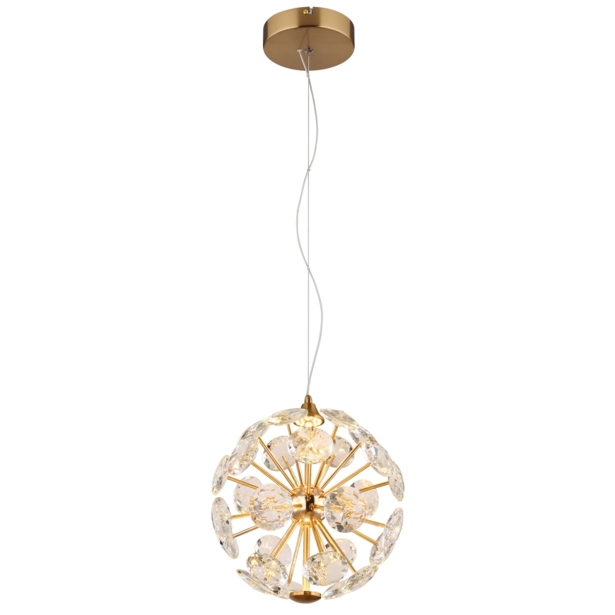 Globo - LED φωτιστικό οροφής με καλώδιο LED/12W/230V 3000K χρυσό