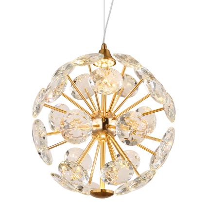 Globo - LED φωτιστικό οροφής με καλώδιο LED/12W/230V 3000K χρυσό
