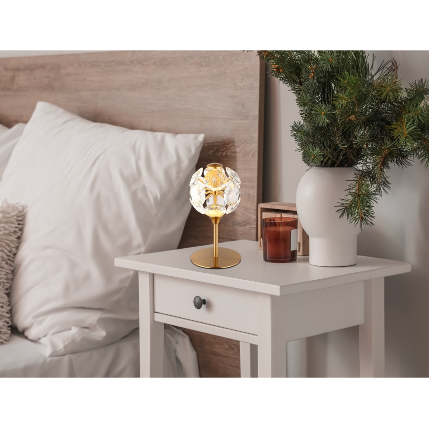 Globo - LED Επιτραπέζιο φωτιστικό LED/8W/230V 3000K χρυσό
