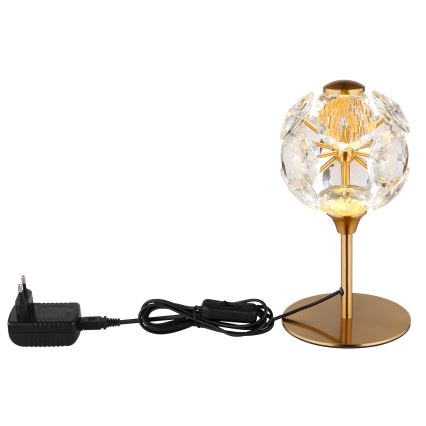 Globo - LED Επιτραπέζιο φωτιστικό LED/8W/230V 3000K χρυσό