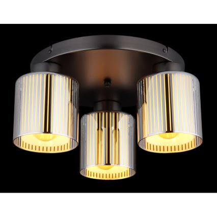 Globo - Φωτιστικό οροφής 3xE27/60W/230V διάμετρος 34,5 cm