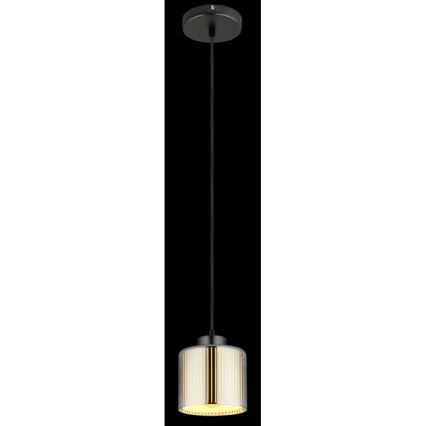 Globo - Κρεμαστό φωτιστικό οροφής 1xE27/60W/230V γυαλιστερό χρώμιο διάμετρος 14 cm