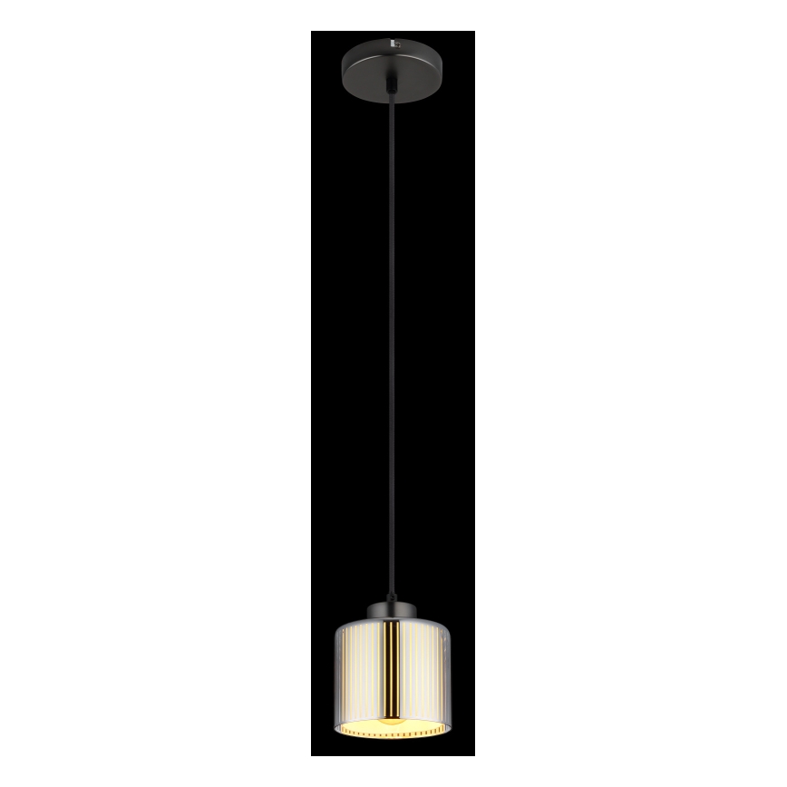 Globo - Κρεμαστό φωτιστικό οροφής 1xE27/60W/230V γυαλιστερό χρώμιο διάμετρος 14 cm