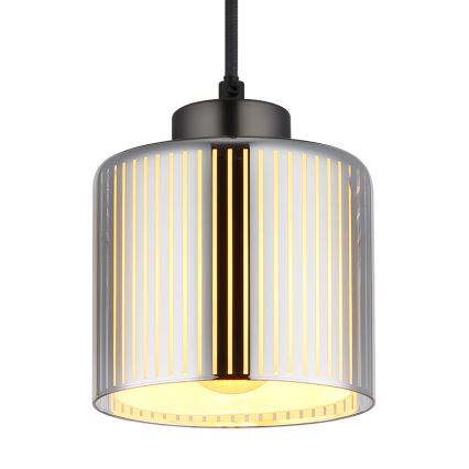 Globo - Κρεμαστό φωτιστικό οροφής 1xE27/60W/230V γυαλιστερό χρώμιο διάμετρος 14 cm