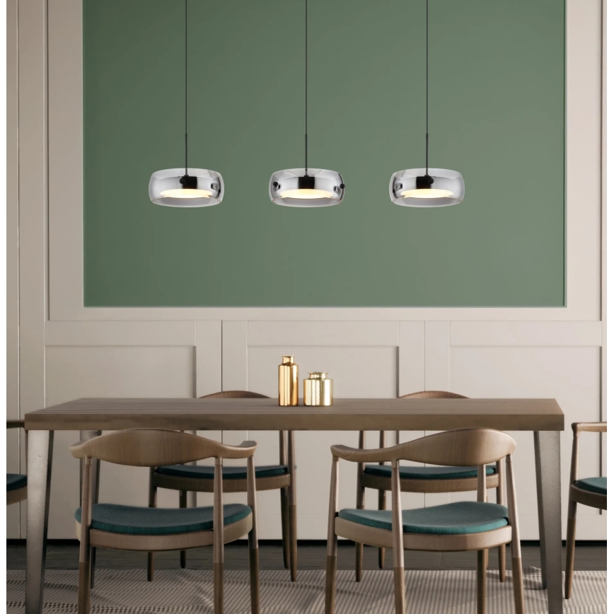 Globo - LED κρεμαστό φωτιστικό με καλώδιο LED/30W/230V 3000K